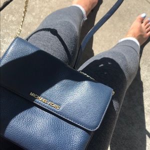 New navy blue Michael Kors cross body